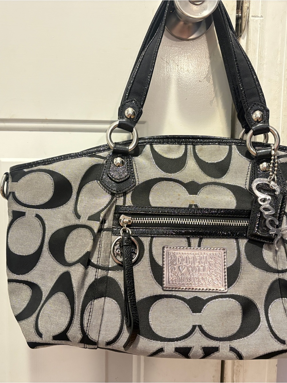 Vintage The COACH Poppy Rocker/Tote Bag